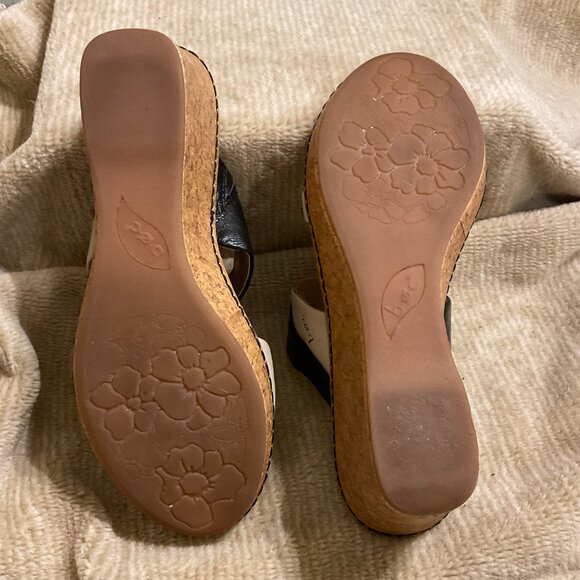 BOC  Cork Wedge Sandal Shoes - Picture 6 of 6